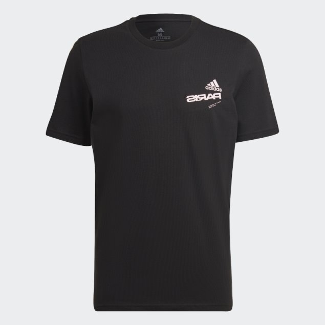 Camiseta Paris Negra Adidas