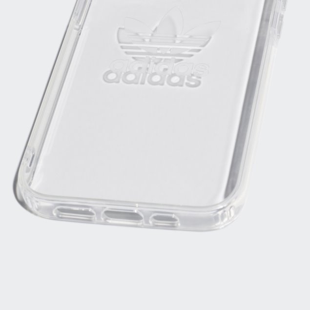 Adidas O Funda Protectora Transparente Para Iphone 13/13 Pro Moda Plata