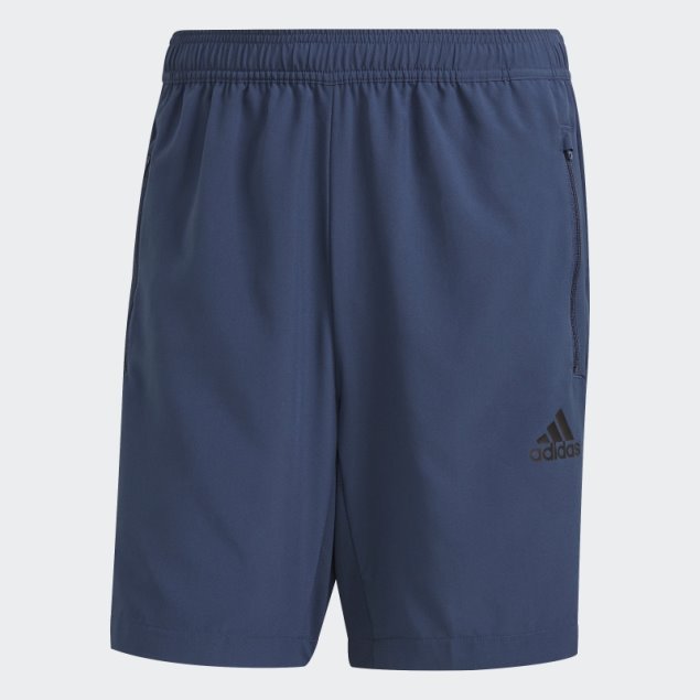 Aeroready Diseñado Para Mover Shorts Deportivos Tejidos Azul Marino Adidas