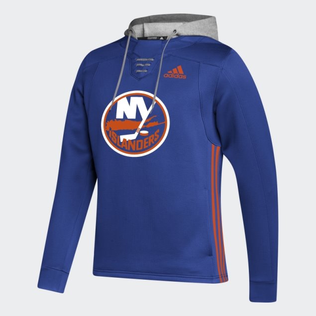 Islanders Skate Encaje Sudadera Con Capucha Adidas Azul Real