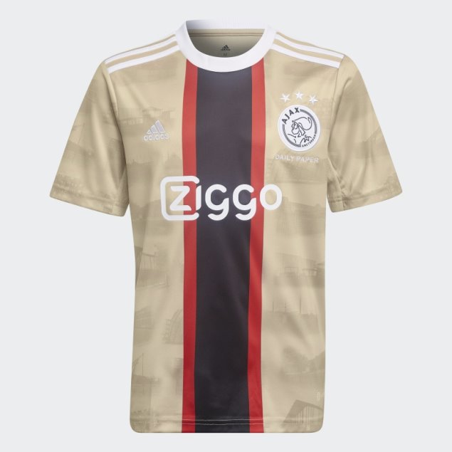 Adidas Ajax Amsterdam X Daily Paper 22/23 Tercera Camiseta Blanca
