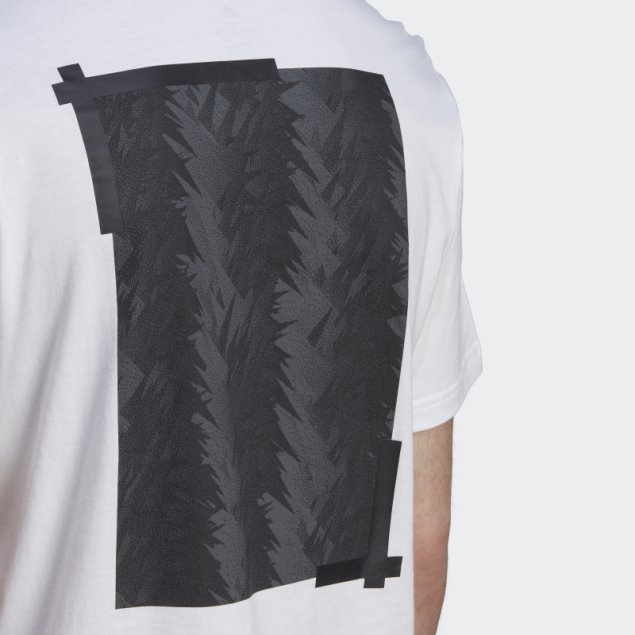 Camiseta Gráfica Adidas Juventus Blanca