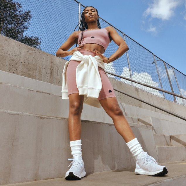 Calcetines Adidas Slouchy Fit Blanco