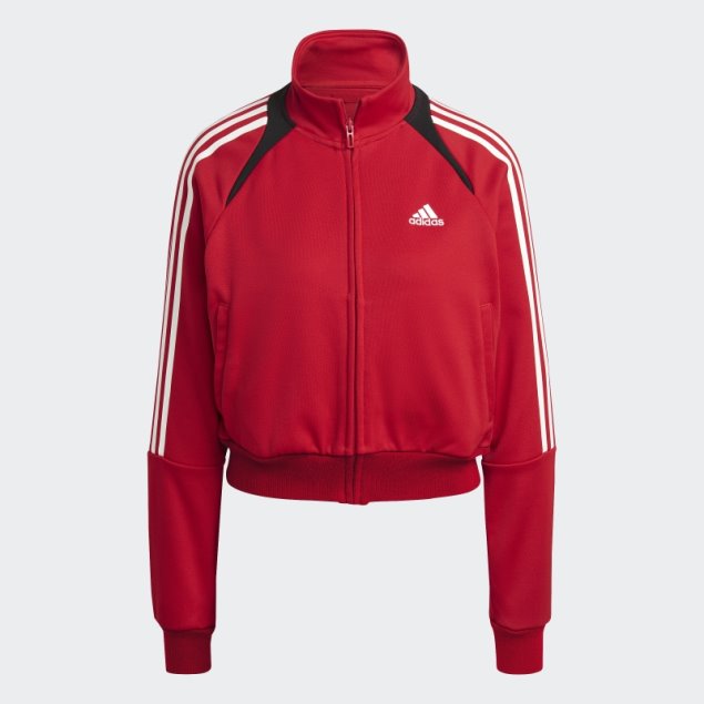 Adidas Tiro Suit Up Lifestyle Chaqueta De Chándal Escarlata