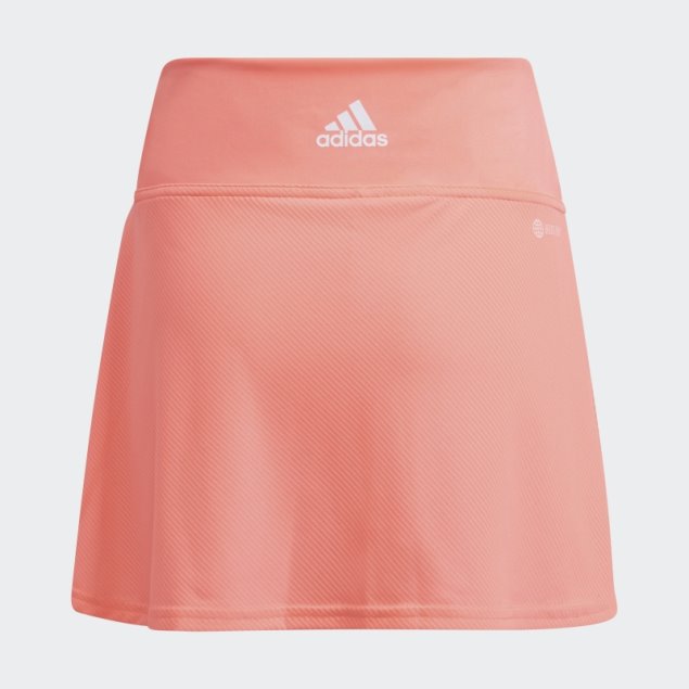 Falda Tennis Pop-up Rojo ácido Adidas