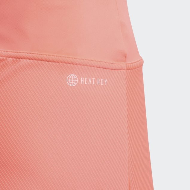 Falda Tennis Pop-up Rojo ácido Adidas