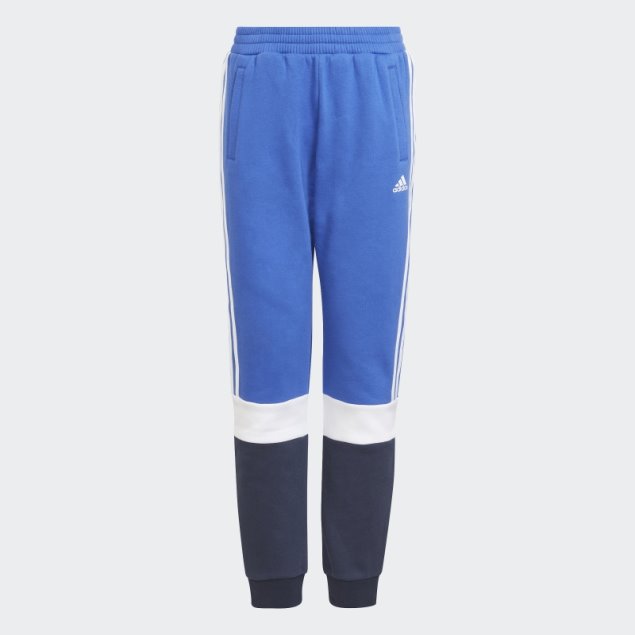 Joggers Con Bloques De Color Essentials De Adidas En Azul Llamativo