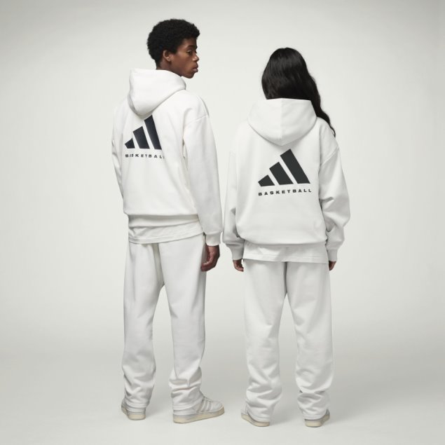 Pantalones De Chándal De Baloncesto Adidas Blancos Calientes