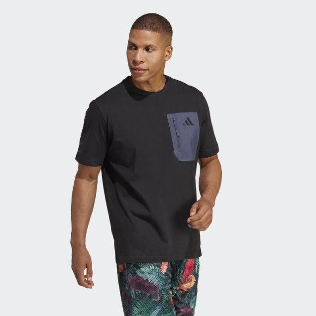 All Blacks Camiseta De Estilo De Vida De Rugby Adidas Negro