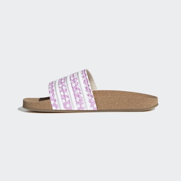 Chanclas Adilette Adidas Lila