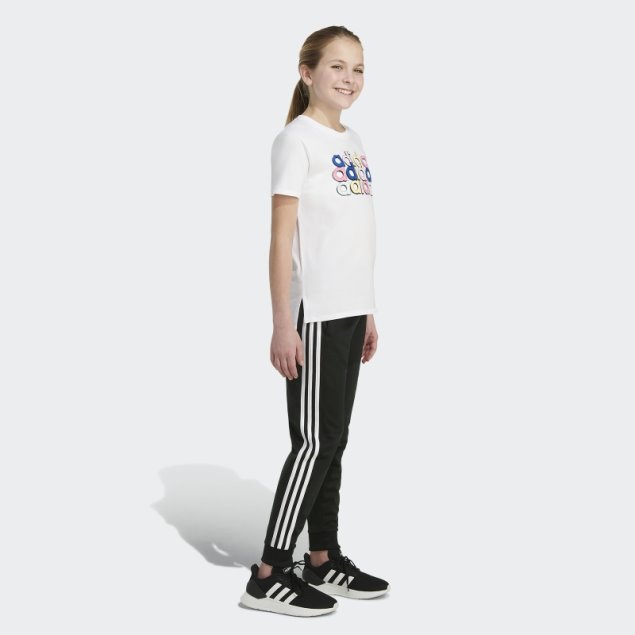Adidas Camiseta Blanca Con Ventilación