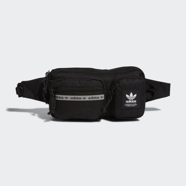 Bandolera Rectangular Negra Adidas Originals