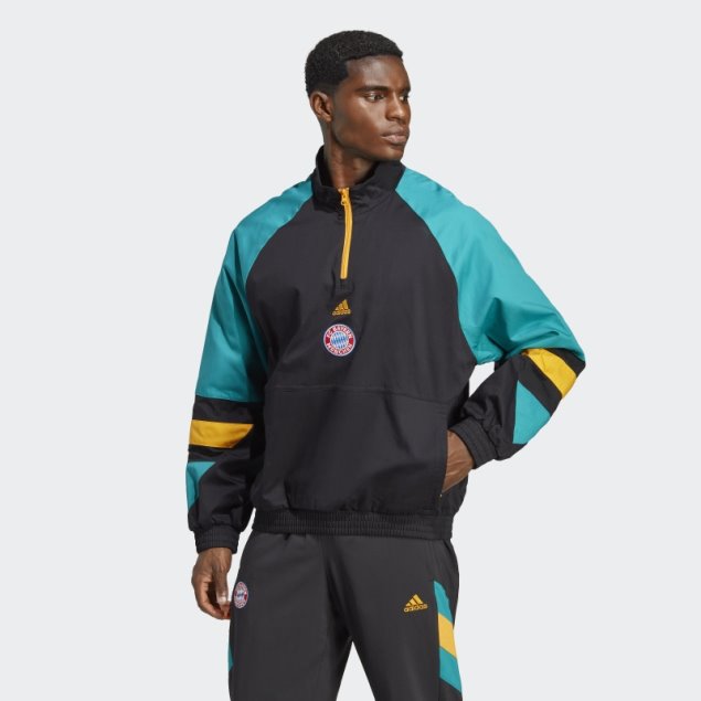 Camiseta Adidas Fc Bayern Icon Negra