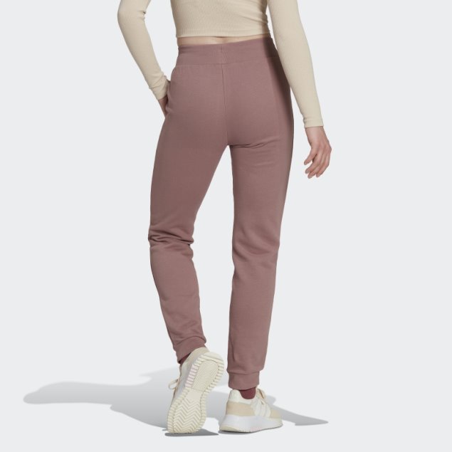 Joggers Ajustados Essentials Adicolor Violeta Adidas