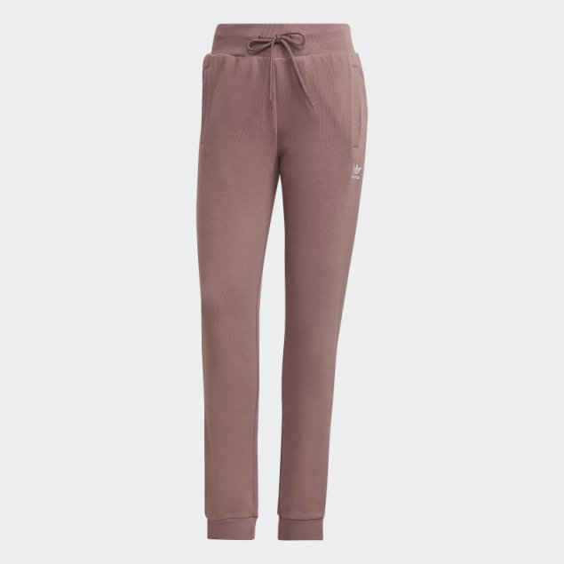 Joggers Ajustados Essentials Adicolor Violeta Adidas