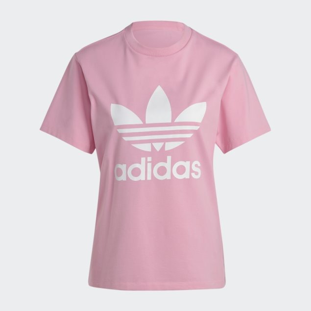 Camiseta Adicolor Classics Trefoil Adidas Rosa