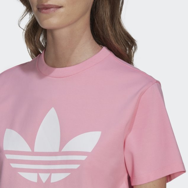 Camiseta Adicolor Classics Trefoil Adidas Rosa