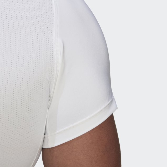 Camiseta De Entrenamiento Techfit Blanca Adidas