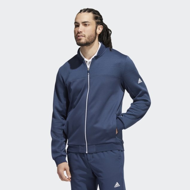 Chaqueta Con Cremallera Completa Adidas Cold.rdy Azul Marino