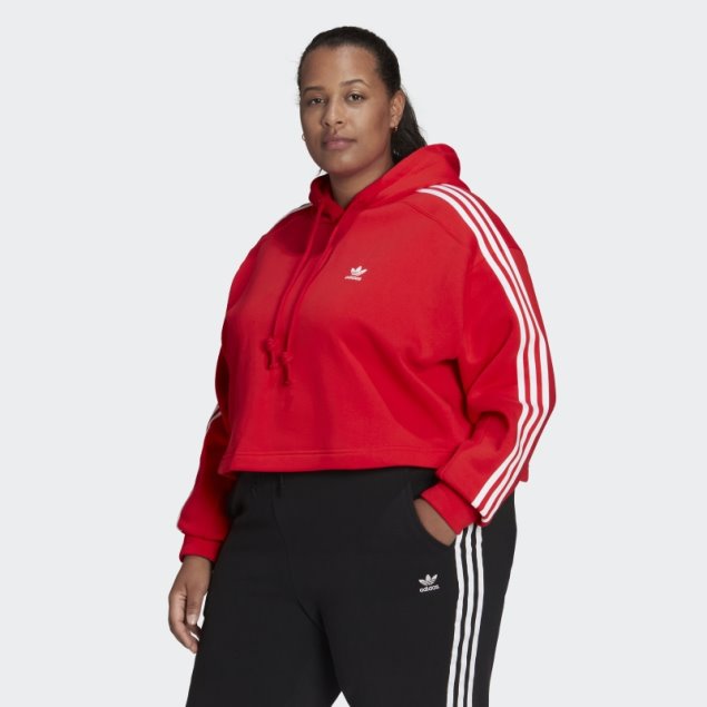 Adicolor Classics Sudadera Con Capucha (tallas Grandes) Rojo Adidas