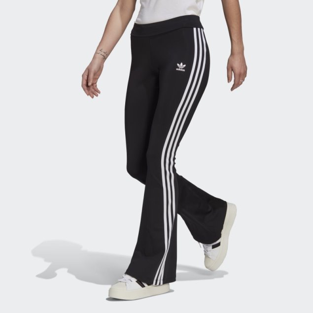 Negro Leggings Adicolor Classics Acampanados Adidas