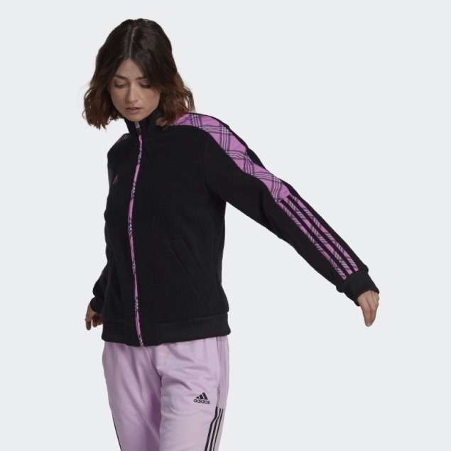Chaqueta De Chándal De Invierno Tiro Adidas Negro