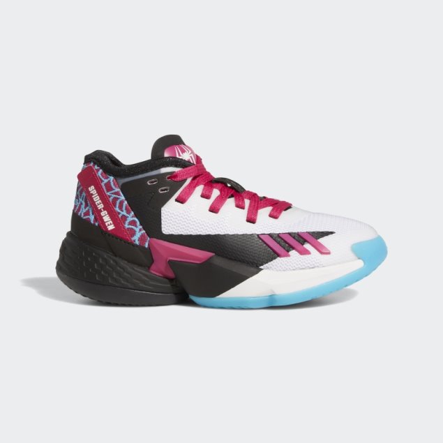 Don. Zapatillas De Baloncesto Número 4 Spider Gwen Adidas Rosa