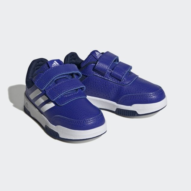 Zapatillas Adidas Tensaur Con Gancho Y Bucle En Azul Oscuro