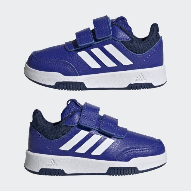 Zapatillas Adidas Tensaur Con Gancho Y Bucle En Azul Oscuro