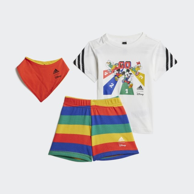 Blanco Adidas X Disney Mickey Mouse Set De Regalo Caliente