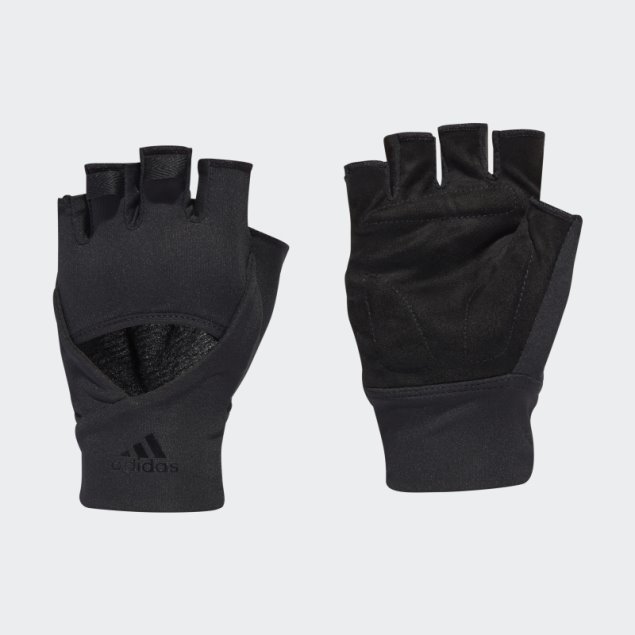 Guantes De Entrenamiento Adidas Negros Moda