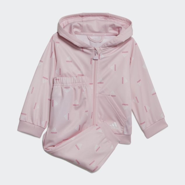 Chándal De Poliéster Brillante Brandlove Adidas Rosa