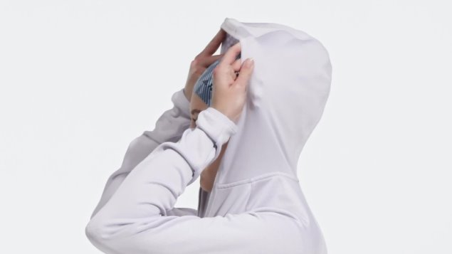 Adidas Terrex Tech Flooce Light Chaqueta De Senderismo Con Capucha Plateada