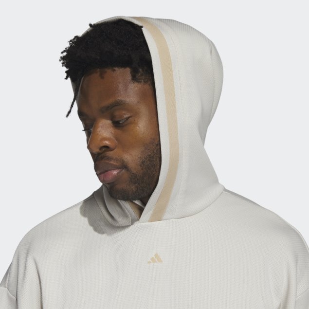 Adidas Sudadera Con Capucha De Aluminio