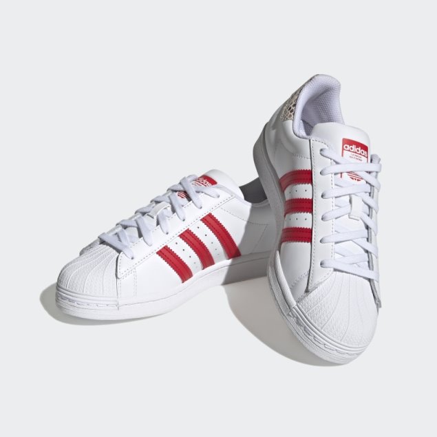 Zapatillas Adidas Superstar Escarlata