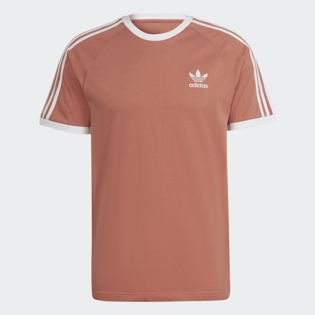 Camiseta Adidas Adicolor Classics 3 Rayas Tierra