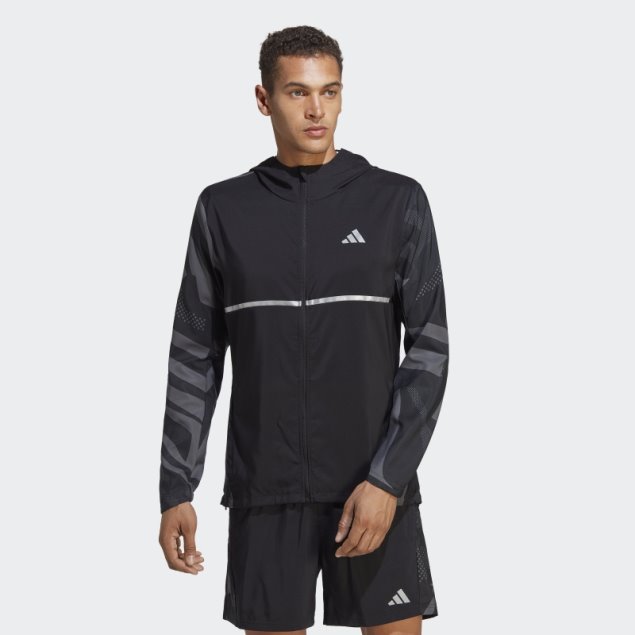 Chaqueta De Temporada Own The Run Adidas Negra