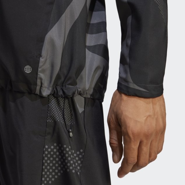 Chaqueta De Temporada Own The Run Adidas Negra