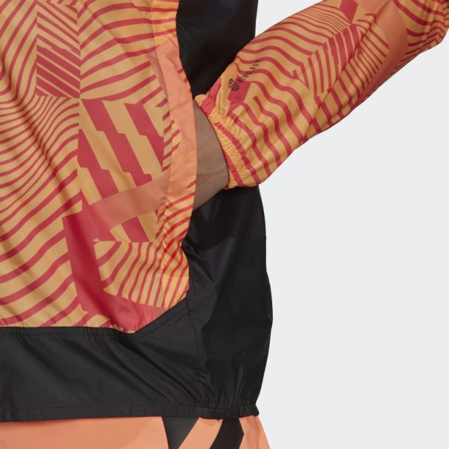 Adidas Cortavientos Estampado Lila Terrex Trail Running