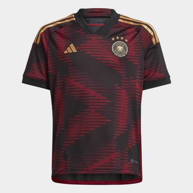 Camiseta Adidas Alemania 22 Negro Primera Equipación