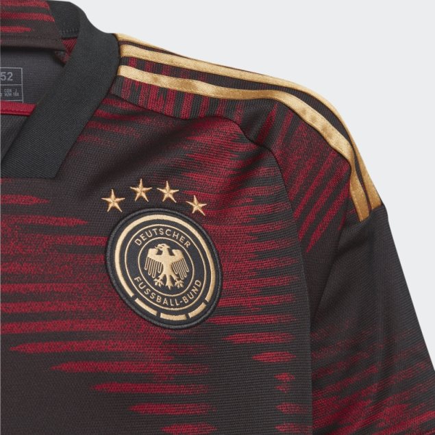 Camiseta Adidas Alemania 22 Negro Primera Equipación