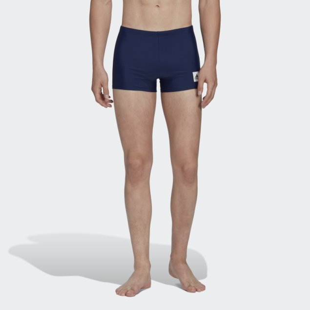 Solid Swim Boxer Azul Marino Adidas
