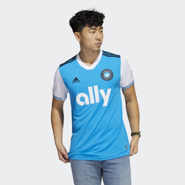 Camiseta Charlotte Fc 22/23 Primera Equipación Azul Adidas