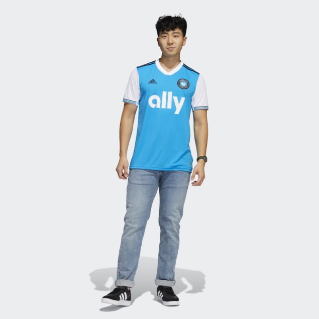 Camiseta Charlotte Fc 22/23 Primera Equipación Azul Adidas