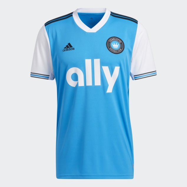 Camiseta Charlotte Fc 22/23 Primera Equipación Azul Adidas