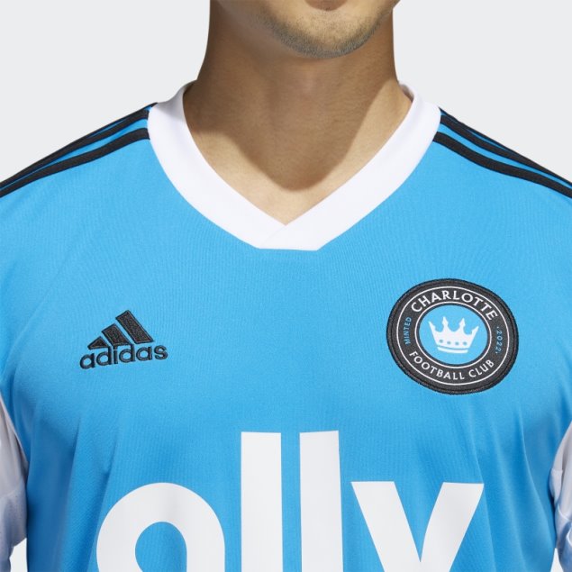 Camiseta Charlotte Fc 22/23 Primera Equipación Azul Adidas