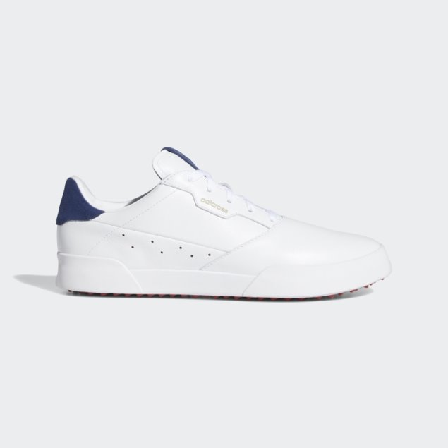 Zapatillas De Golf Retro Adicross Adidas Blancas