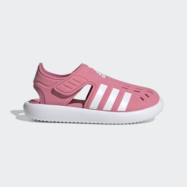 Sandalias De Agua Con Puntera Cerrada De Verano En Tono Rosa De Adidas