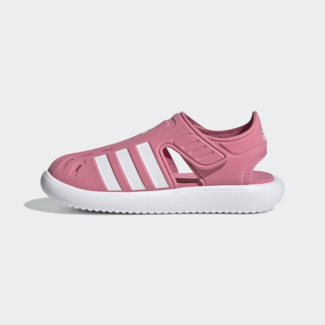 Sandalias De Agua Con Puntera Cerrada De Verano En Tono Rosa De Adidas