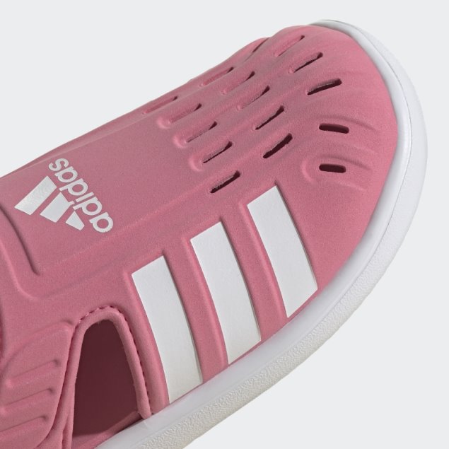 Sandalias De Agua Con Puntera Cerrada De Verano En Tono Rosa De Adidas